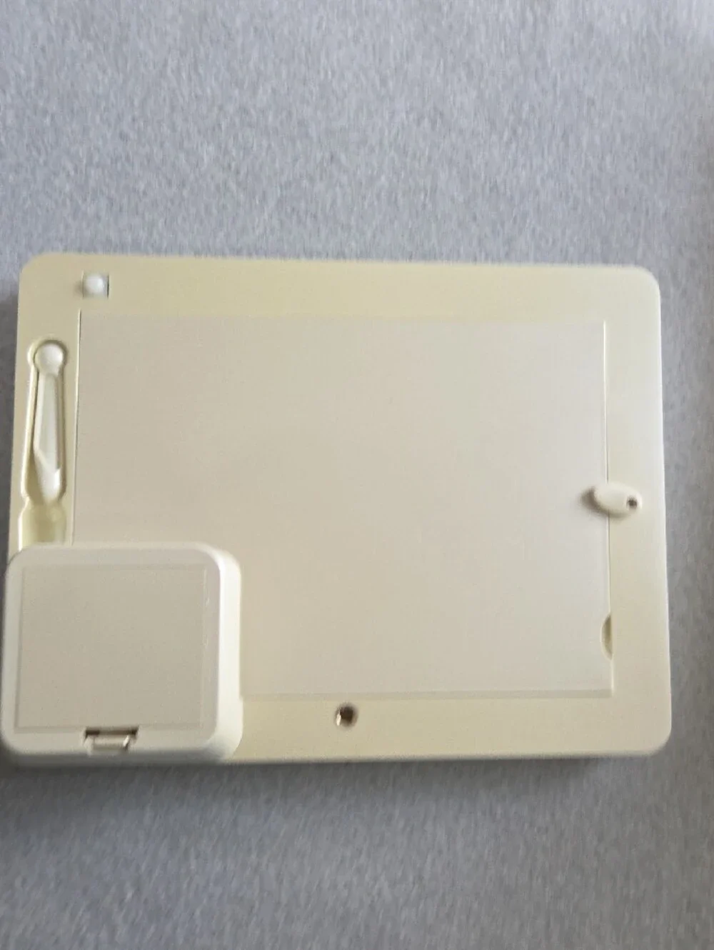 LED Photo Mirror in White